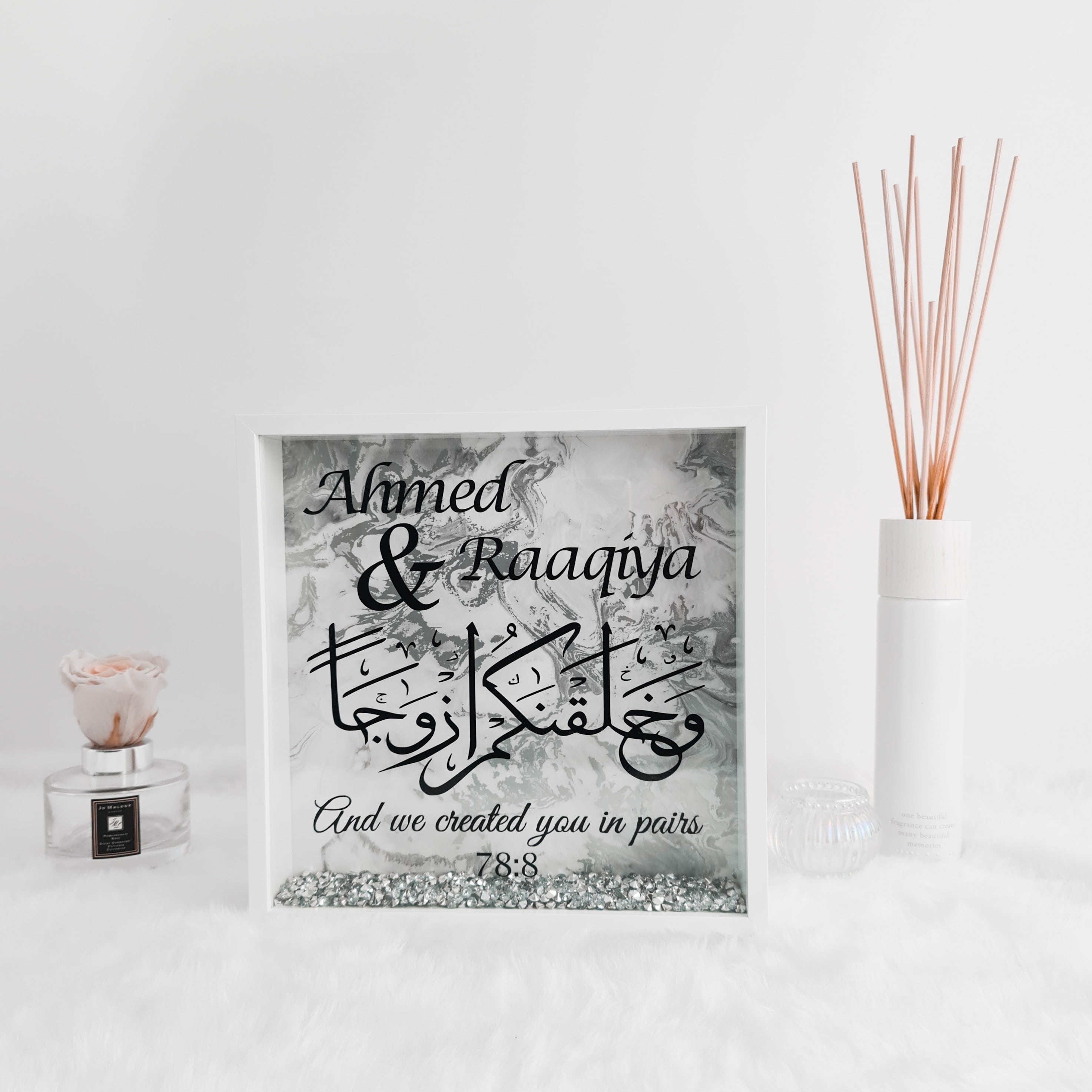 Buy Nikah Print, Nikkah Gifts, Personalised Islamic Wedding Frame, Muslim  Couple Gift, Wedding Gift, Islamic Print, Islamic Frame, Muslim, Verse  Online in India - Etsy